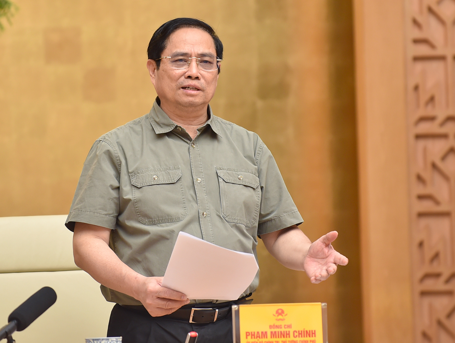 Thủ tướng Chính phủ Phạm Minh Chính: Thủ tướng Chính phủ Phạm Minh Chính: