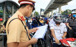 Từ 6h ngày 21/9, Hà Nội bỏ phân vùng, không kiểm soát giấy đi đường
