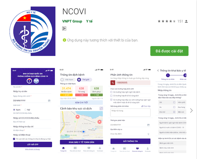Cách cài đặt và sử dụng ứng dụng khai báo sức khoẻ toàn dân - Ảnh 2. Cách cài đặt và sử dụng ứng dụng khai báo sức khoẻ toàn dân - Ảnh 2.